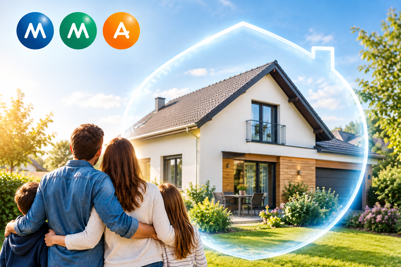 Famille protégée par la maison - mma assurance